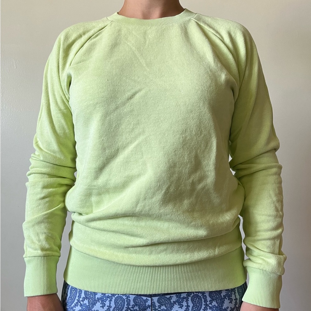 Jungmaven hemp Bonfire Raglan Sweatshirt, size small